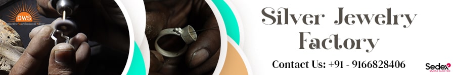Silver Jewelry Factory in India